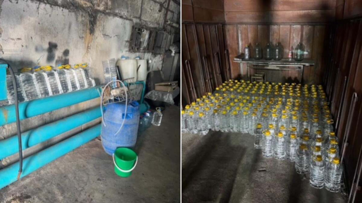 Склад с контрафактным алкоголем нашли у жителя Павлодарской области