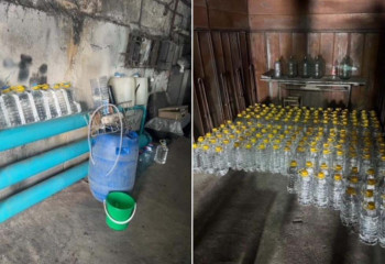 Павлодарда заңсыз алкоголь өнімдері тәркіленді