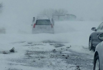 Шығыс Қазақстан өңірінде қар көшуіне байланысты жол жабылды