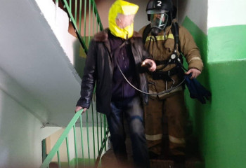 Екібастұзда өрттен 20 адам құтқарылды