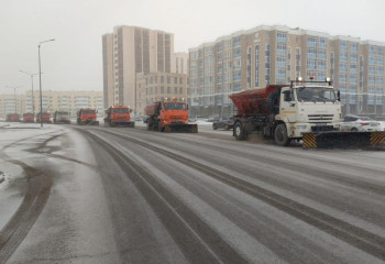 Более 3,3 млн кубометров снега вывезли из Астаны