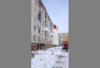 Более 20 человек спасено на пожаре в Астане