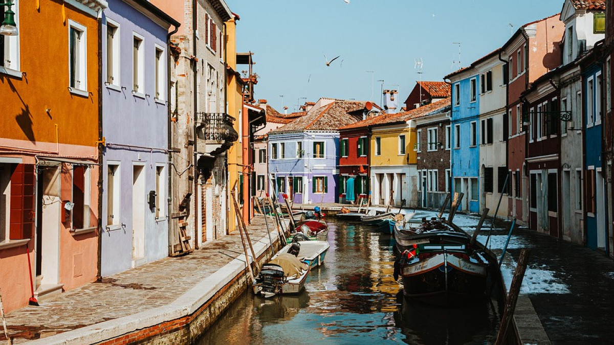 В Венеции каналы почти пересохли из-за низкого уровня воды