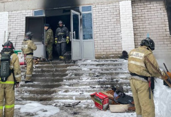 В Актобе загорелась школа - эвакуировано 890 учащихся