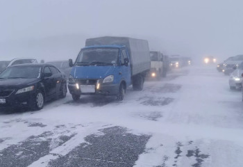 Непогода в СКО - семь республиканских трасс закрыто