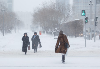 Морозы ожидаются в Казахстане в ближайшие два дня