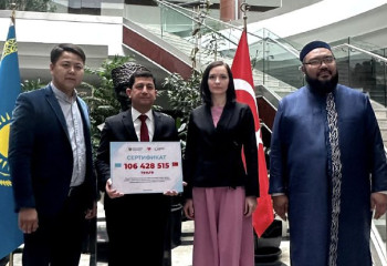 Түркия елшісі Қазақстан халқы мен Үкіметіне алғыс айтты