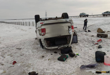 Два человека пострадали в ДТП в Павлодарской области