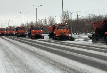 Елордадан 3,4 млн текше метрден астам қар шығарылды