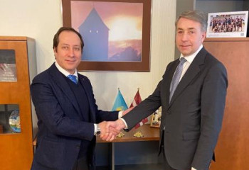 Парламентарии Казахстана и Латвии развивают сотрудничество