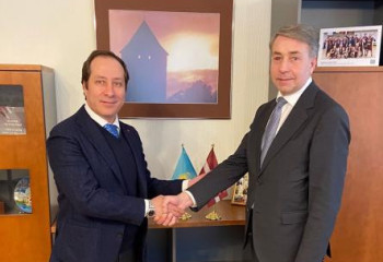 Парламенттік ынтымақтастық векторы Қазақстан мен Латвияның назарында