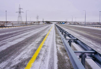Несколько участков трасс закрыты в Актюбинской области из-за метели