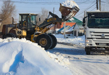 150 тысяч кубометров снега вывезли из Актобе