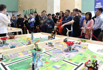 Елордада робототехникадан Орталық Азия чемпионаты өтуде