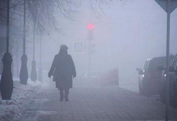 27 ақпанда тұман түсіп, көктайғақ болады