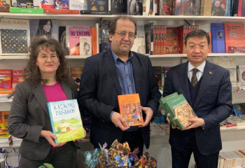 Works of kazakh literary classics presented at international Vilnius Book Fair