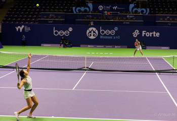 Қазақстандық теннисшілер халықаралық турнирдің іріктеу сайысында өнер көрсетуде