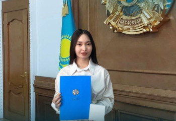 Қызылордалық студент Президенттен хат алды