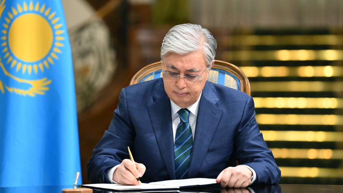 Tokayev signs law on ratification of Protocol between Kazakhstan and Kyrgyzstan on areas of border reps’ operation