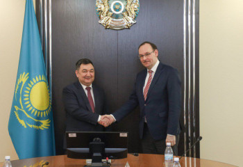 Minister of Information of Kazakhstan meets with Head of OSCE Programme Office in Astana