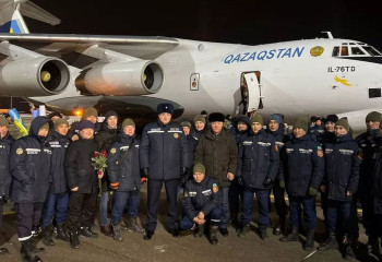 Үкімет басшысы ТЖМ қызметкерлеріне алғыс білдірді