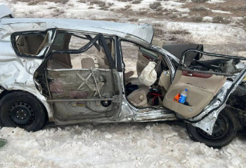 Атырау облысында жол апатынан 4 адам қайтыс болды