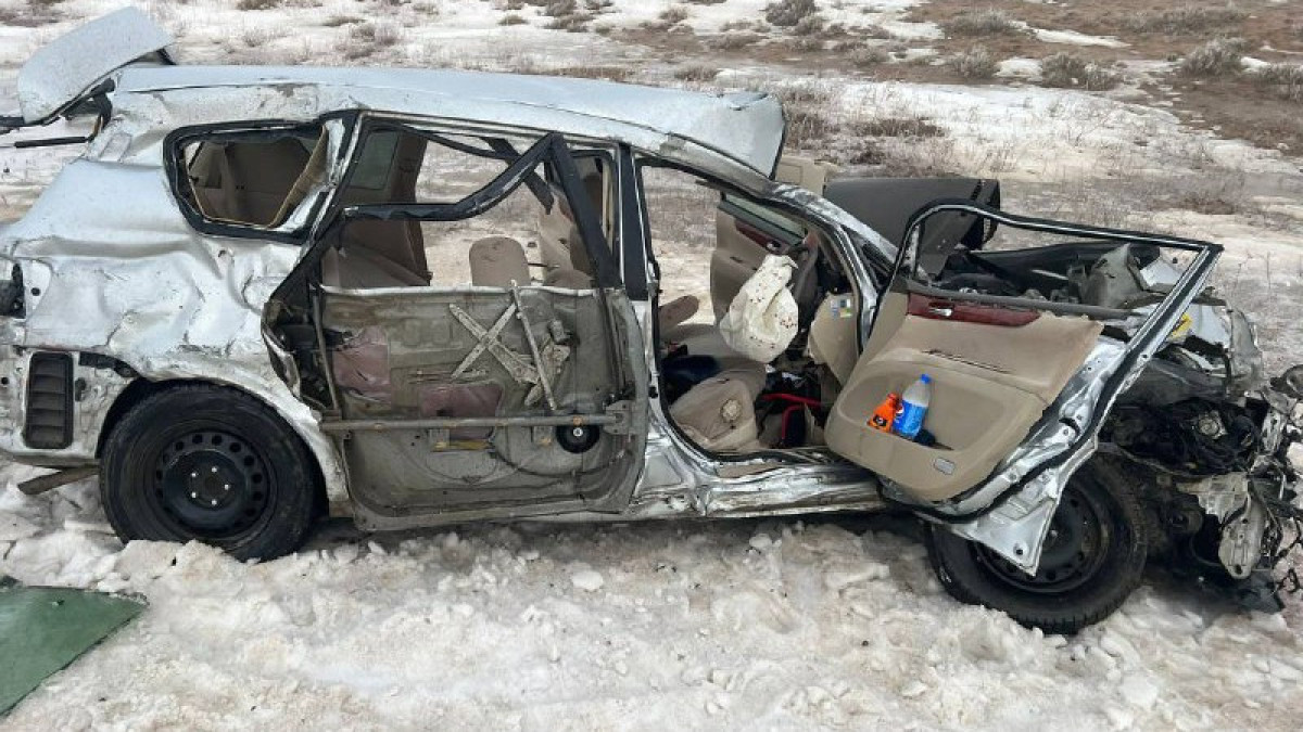 Четыре человека погибли в ДТП в Атырауской области