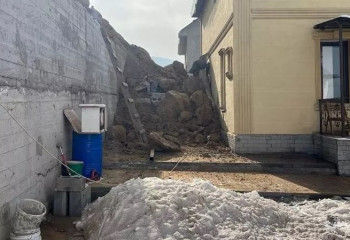 Алматы облысында бірнеше үйді топырақ басып қалды