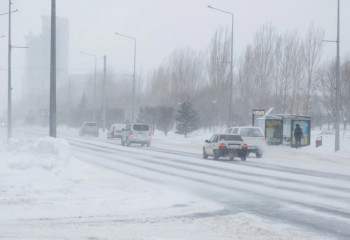 Қазақстанның 11 облысында ауа райына байланысты ескерту жарияланды