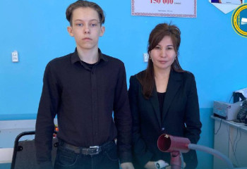 Тараздық оқушы құтқарушы робот ойлап тапты