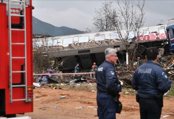 At least 32 dead in train collision in northern Greece