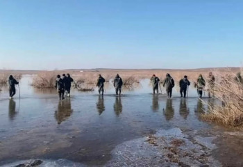 Түркістан облысында жоғалған адамды іздеуге 100-ге тарта адам жұмылдырылды