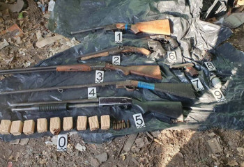 33 единицы оружия изъято в Жамбылской области