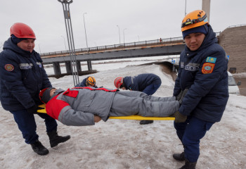 Astana hosts the teachings of Ministry of Emergency Situations
