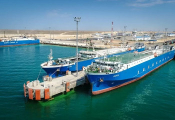 Казахстан развивает Транскаспийский международный маршрут
