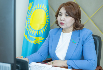 Сенатор Бибігүл Жексенбай ТүркПА комиссиясының отырысына қатысты