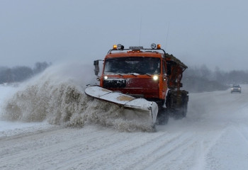 Двое суток бушует метель в области Абай