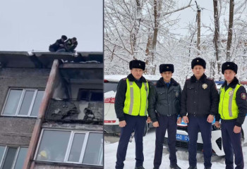 Мужчина пытался спрыгнуть с крыши 5-этажного дома в Темиртау