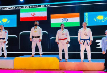 «Бронзу» на чемпионате Азии по джиу-джитсу завоевал сотрудник АФМ