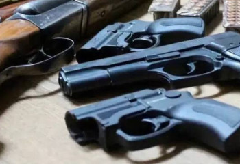 Жамбыл облысында 21 қару мен 500-ден астам патрон тәркіленді