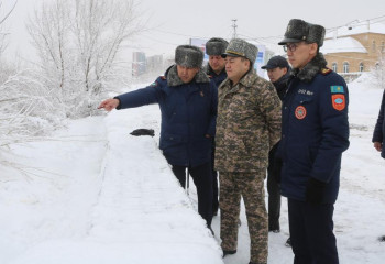 «Көктем-2023»: отработаны действия по ликвидации ЧС паводкового периода