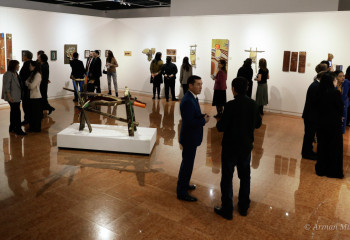 Елордада «Текті өнердің шеңбері» атты көрменің ашылуы өтті