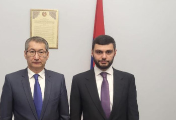 Upcoming parliamentary election in Kazakhstan discussed in Yerevan