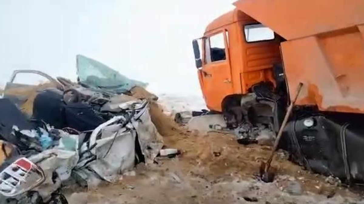 Четыре иностранца погибли в ДТП в Актюбинской области