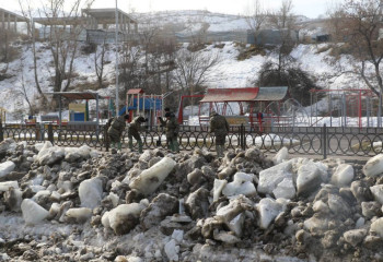 Противопаводковые учения МЧС в Алматы