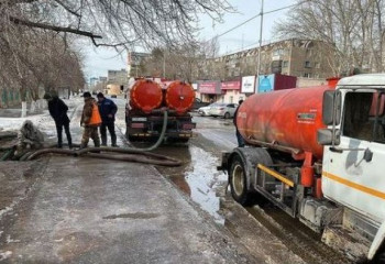 Авария на водопроводе произошла в Павлодаре