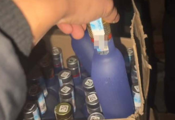 В трех складах обнаружен контрафактный алкоголь в Алматы