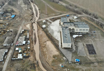 Подтопление сельского округа произошло в Алматинской области
