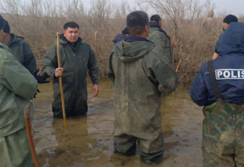 Түркістан облысында полицейлер ер адамның денесін тапты