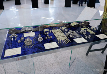 В Астане открылась выставка тюркских украшений